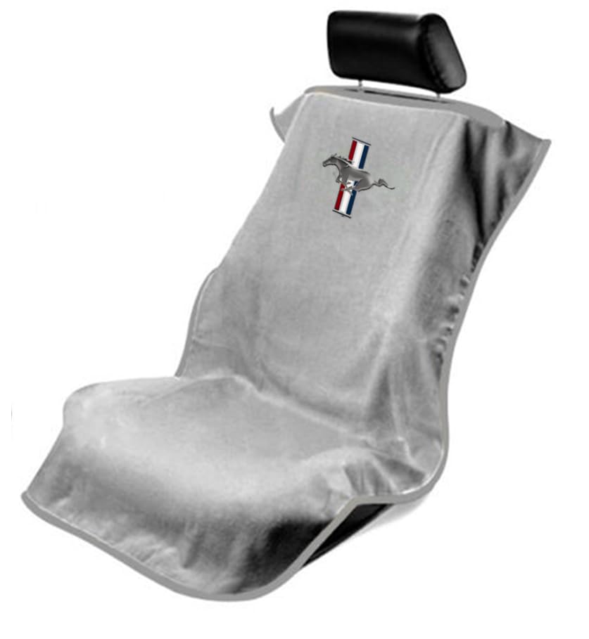 Seat Cover – Ford Mustang Pony, Gray