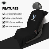 Seat Cover – U.S. Air Force Design, Black