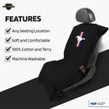 Towel2GO – Ford Mustang Pony, Black