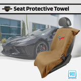 Seat Cover – Chevrolet Corvette C8, Tan