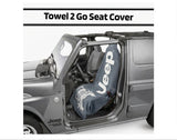Towel2GO – 2 Go Jeep Wrangler Logo, Black