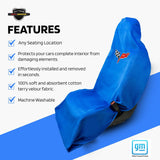Seat Armor Seat Cover – Jeep Corvette C6, Blue