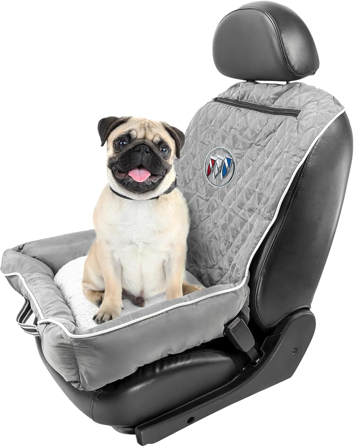 Seat Armor Pet Bed – Buick, Gray — stitch preview