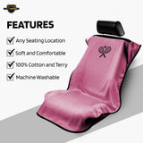 Seat Cover – Tennis Racquet, Pink