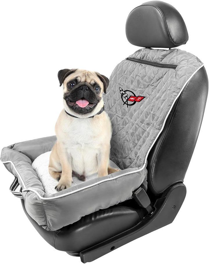 Seat Armor Pet Bed – Chevrolet Corvette C5 Dog Car, Gray