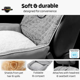 Seat Armor Pet Bed – Chevrolet Corvette C4 Dog Car, Gray