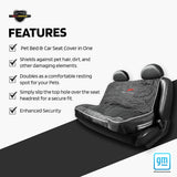Seat Armor Pet Bed – Chevrolet Corvette C6, Black