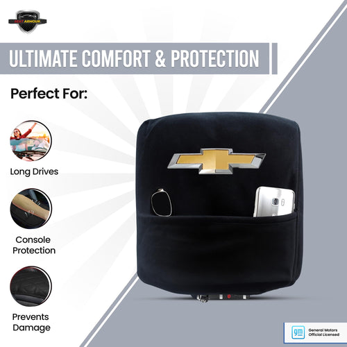 Console Cover – Chevrolet Silverado 2019-2024, Black