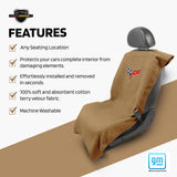Seat Cover – Chevrolet Corvette C8, Tan
