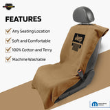 Seat Cover – Jeep Grille, Tan