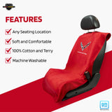 Seat Cover – Chevrolet Corvette C7, Red