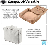 Seat Armor Pet Bed – Chevrolet Corvette C6, Tan