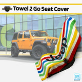 Seat Cover – MULTIPLE STRIPE Jeep Logo