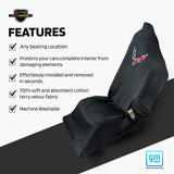 Towel2GO – Chevrolet Corvette C8, Black