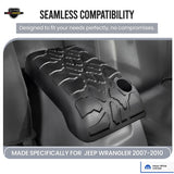 Console Cover – Jeep Wrangler 2001-2006, Black