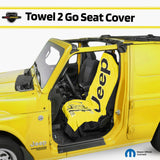Towel2GO – Jeep Car, Yellow
