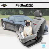 Seat Armor Pet Bed – Chevrolet Corvette C5 Dog Car, Gray