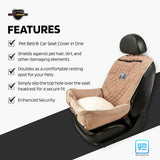 Seat Armor Pet Bed – Buick Dog Car, Tan