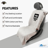 Seat Cover – Jeep Grille, Gray