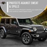 Towel2GO – Jeep Grille Full Back, Gray