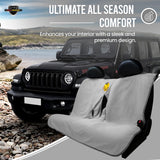 Towel2GO – Jeep Smiley FACE Full Back, Black