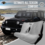 Towel2GO – Jeep Letters Full Back, Gray