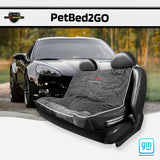 Seat Armor Pet Bed – Chevrolet Corvette C6, Black