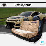 Seat Armor Pet Bed – Chevrolet Camaro, Tan