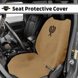 Seat Cover – SA100TRCQT Tan 'Tennis Racquet', Tan