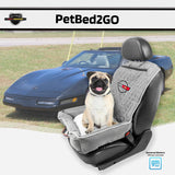 Seat Armor Pet Bed – Chevrolet Corvette C4 Dog Car, Gray