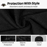 Seat Armor Seat Cover – SA100TRCQB Black 'Tennis Racquet', Black
