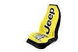Seat Armor Seat Cover – JEEP Letters Full Back, Black
