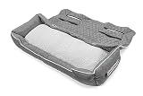 Seat Armor Pet Bed – Ford Mustang, Gray — stitch preview
