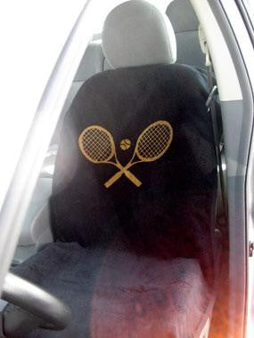 Seat Armor Seat Cover – TENNIS RACQUET SEAT ARMOR™, Black