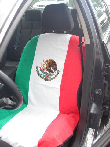 Mexican Flag SEAT ARMOUR™ CAR SEAT TOWEL